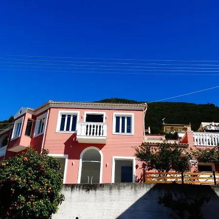 Сasa de vacaciones Corfu Poolside Paradiso-panoramic Seaview Studio Ipsos